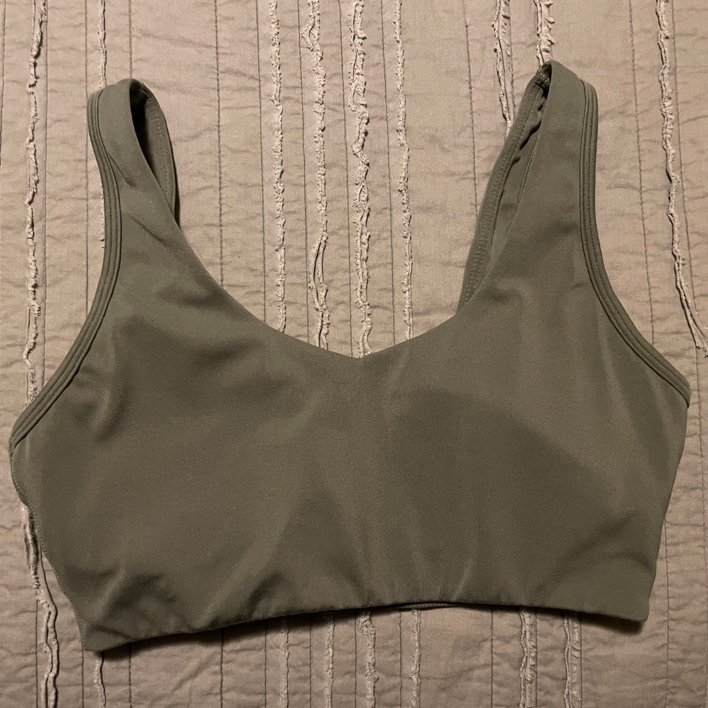 Paragon Fitwear Naked Tank Bra dried sage size medium